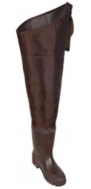 ALLEN BLK RIVER HIP WADER BRN SZ13