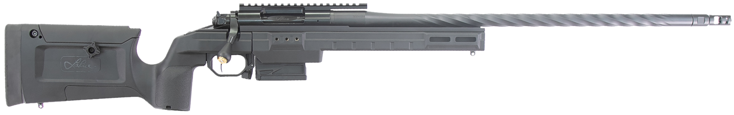 Larue Tactical LTKRGSIETE65PRC24BLK Siete Magnum 6.5 PRC 3+1 24" Sendero Fluted Barrel Black