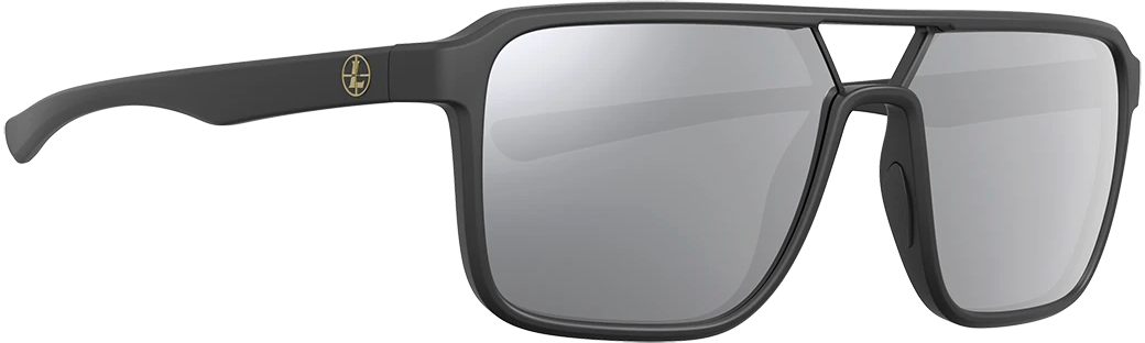 Leupold 182672 Performance Wear Bridger Shadow Gray Flash Lens Polycarbonate Matte Black Frame