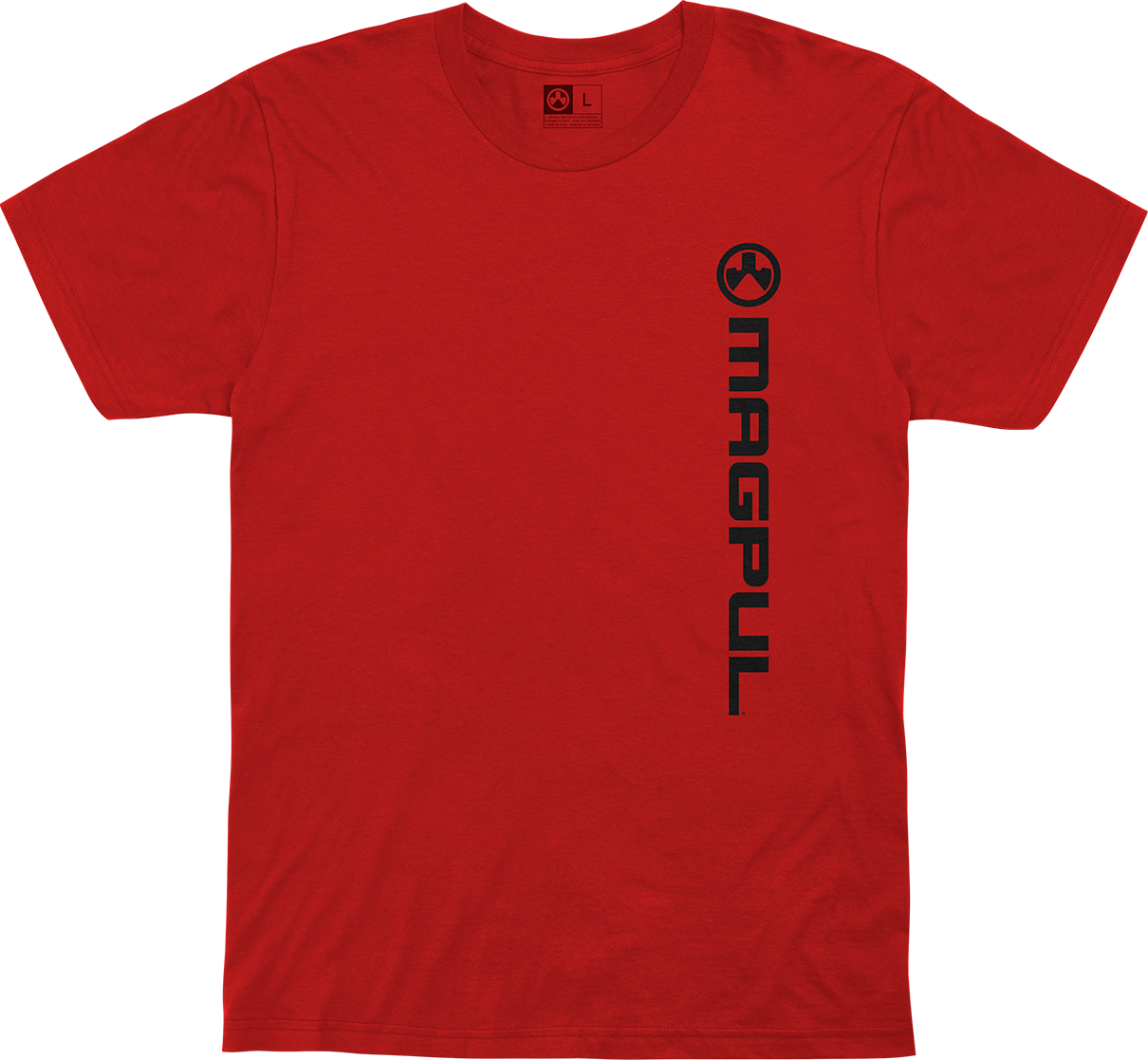 VERT LOGO COTTON T-SHIRT SMALL RED