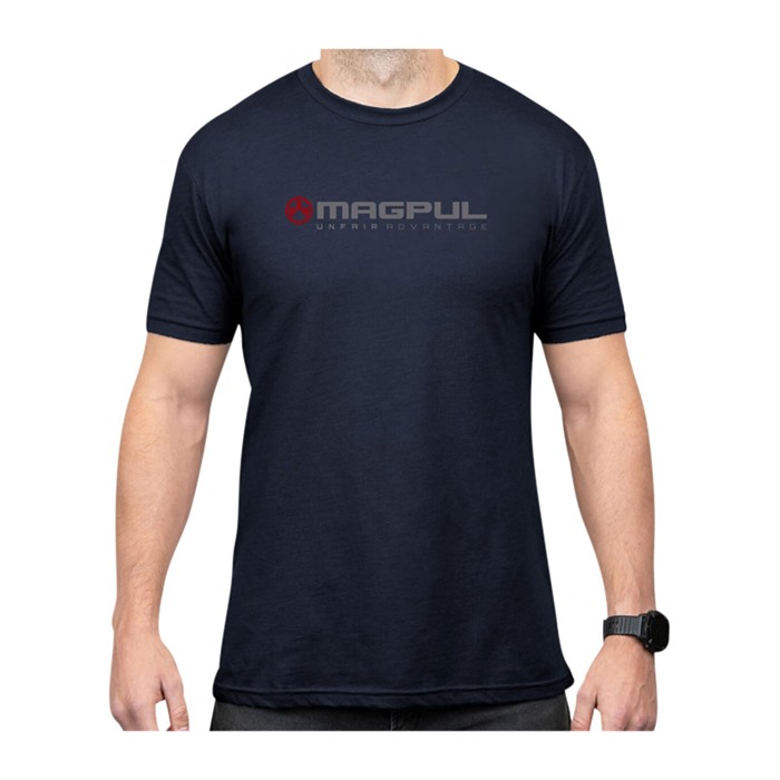 UNFAIR ADVANTAGE COTTON T-SHIRT 2X-LARGE NAVY