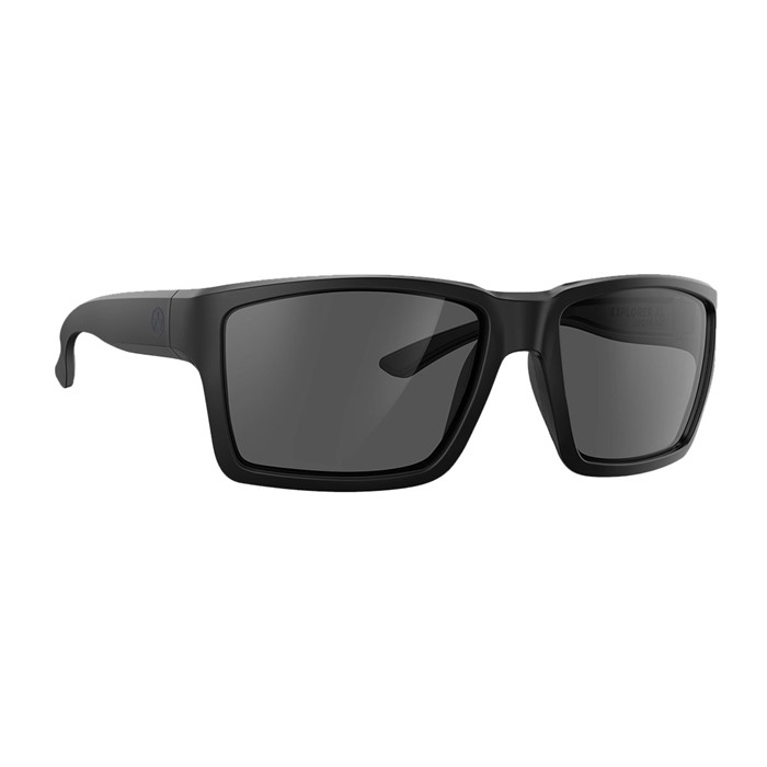EXPLORER XL SUNGLASSES BLACK FRAME W/ GREY LENS