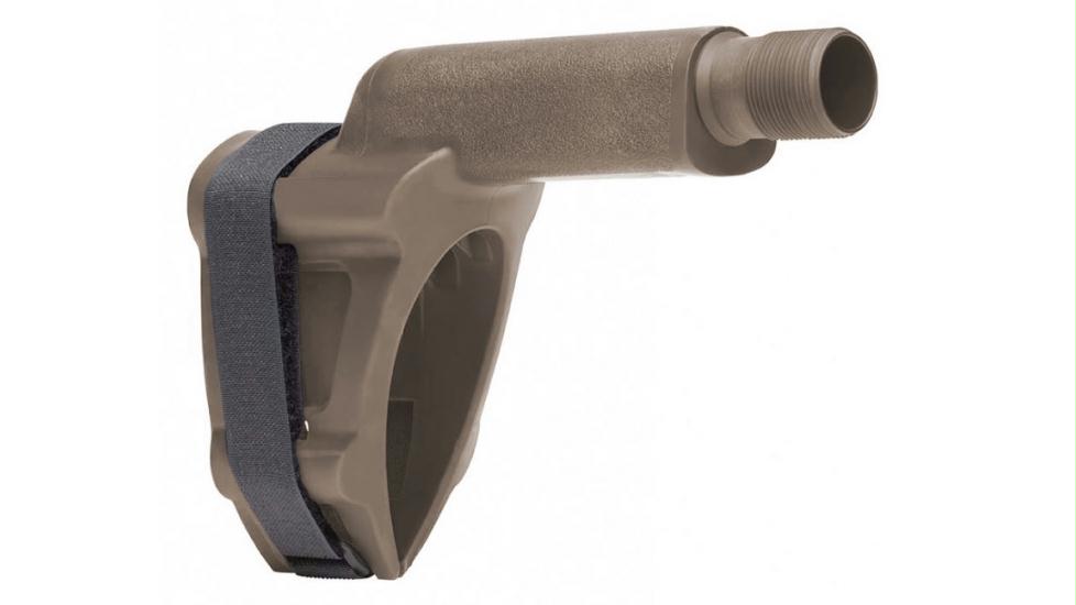 Sb Tactical Vector Pistol Brace Fde Kriss Vector Compatible Tube Adapter