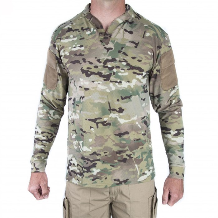 BOSS RUGBY SHIRT LONG SLEEVE MULTICAM XL