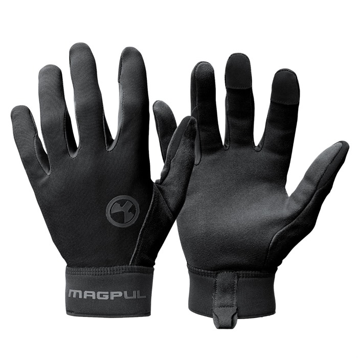Magpul MAG1014-001 Technical 2.0 Gloves Black Touchscreen Synthetic/Suede Large