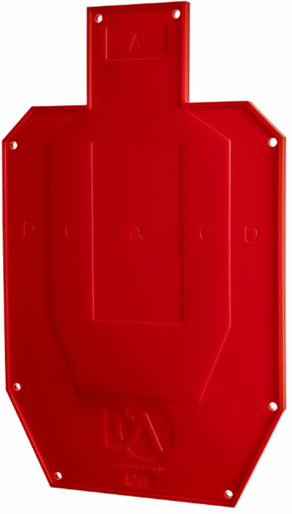 DA Targets Reactive Silhouette Target Mild Half Size
