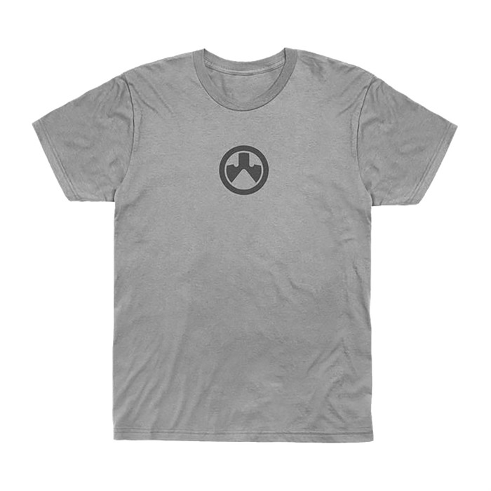 ICON LOGO CVC T-SHIRT ATHLETIC HEATHER SM