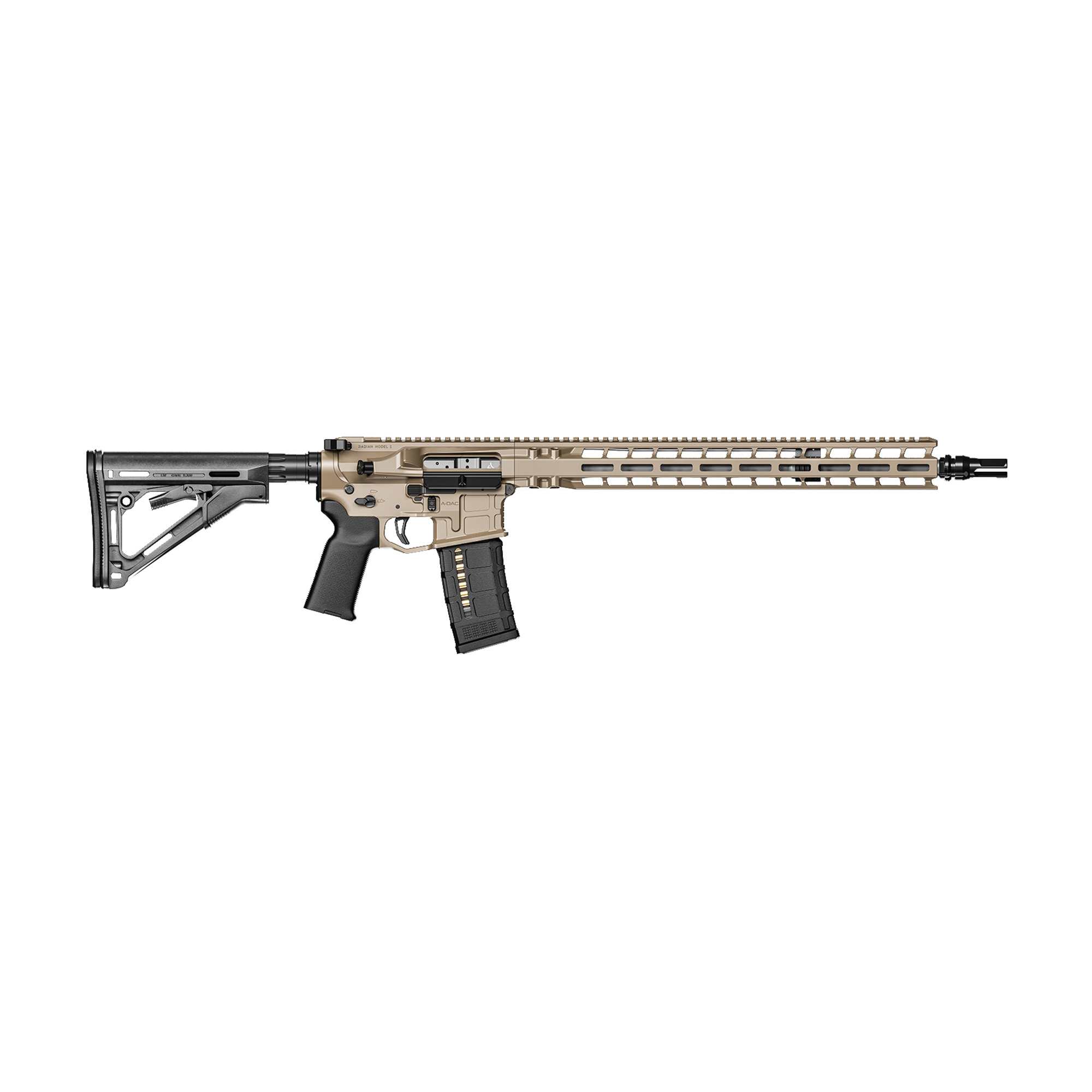 Radian Weapons R0854 Model 1 6mm ARC 18" 20 Rounds FDE 