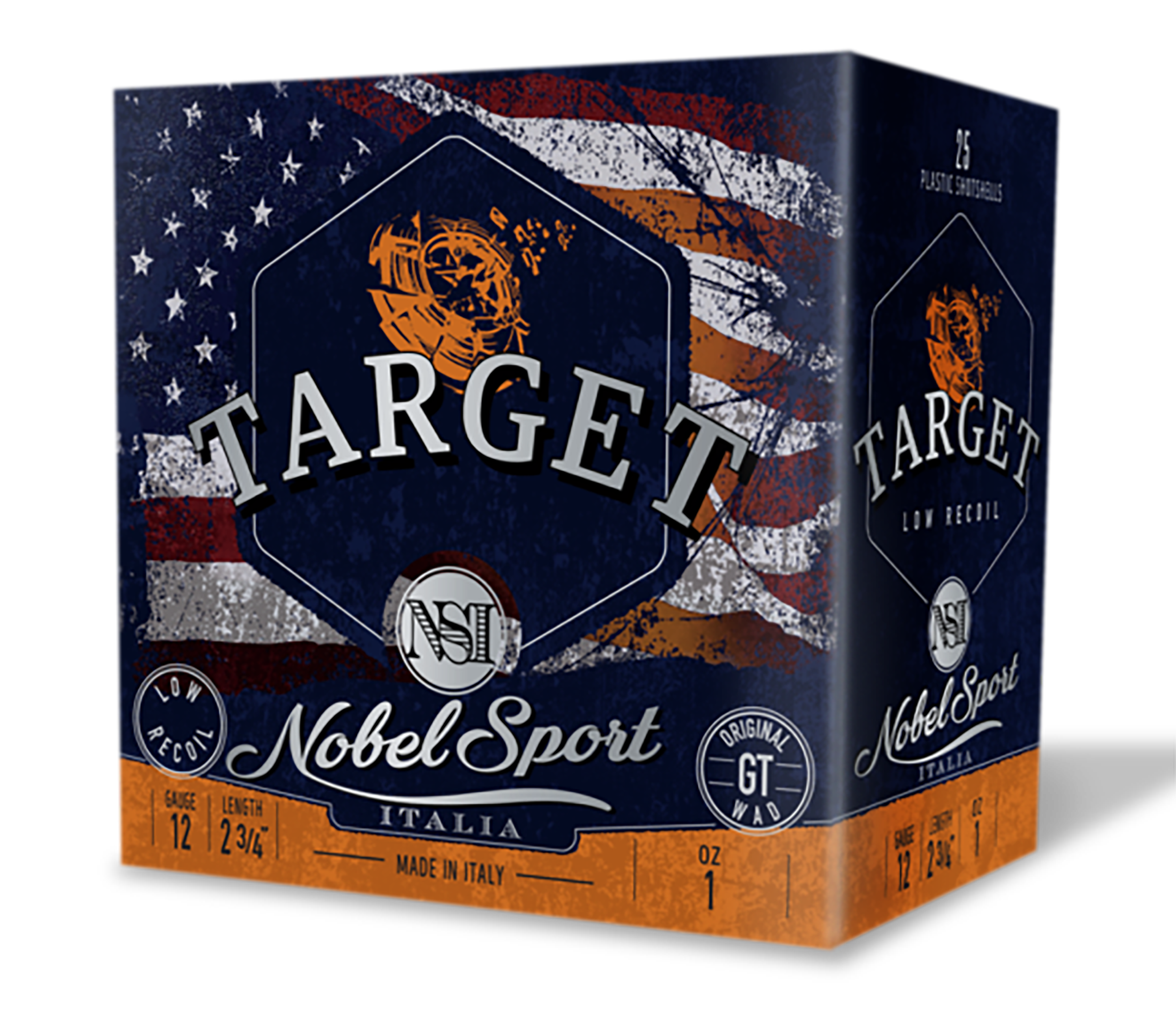 Nobel/Eurosports LLC ANSLR18 Target Low Recoil 12Gauge 2.75" 1oz 8Shot 250/Box