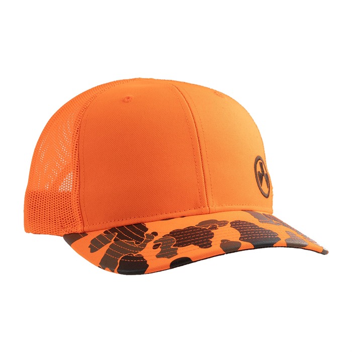 ICON BLAZE ORANGE TRUCKER HAT