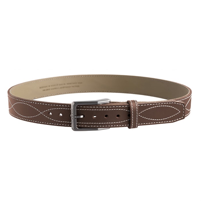 TEJAS GUN BELT EL PISTOLERO CHOCOLATE 42 IN