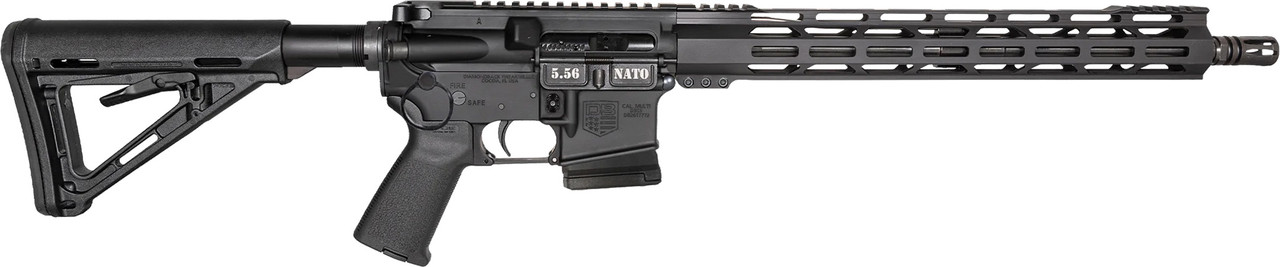 Diamondback DB15 Carbon Series 5.56x45mm NATO 16in 10 Round Black Gray M-Lok