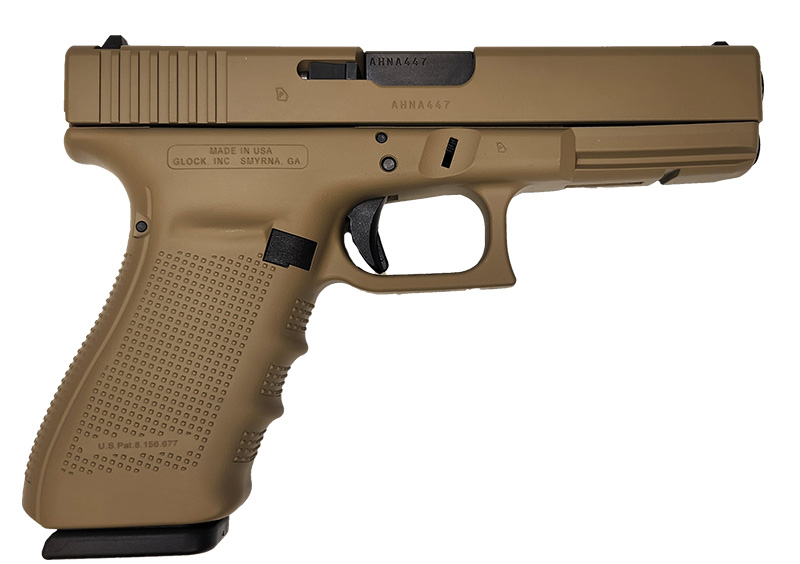 Glock 21 Gen 4 45 ACP 4.61 in 13 Rounds Coyote Tan