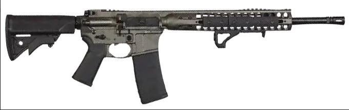 LWRCi IC Di 300 AAC Blackout 16.1 inch 30 Rounds Tungsten Grey