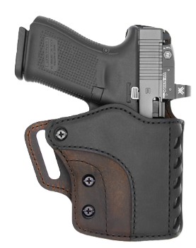 Defender Alpha Holster OWD Brn/Blk Size 1 4.0"
