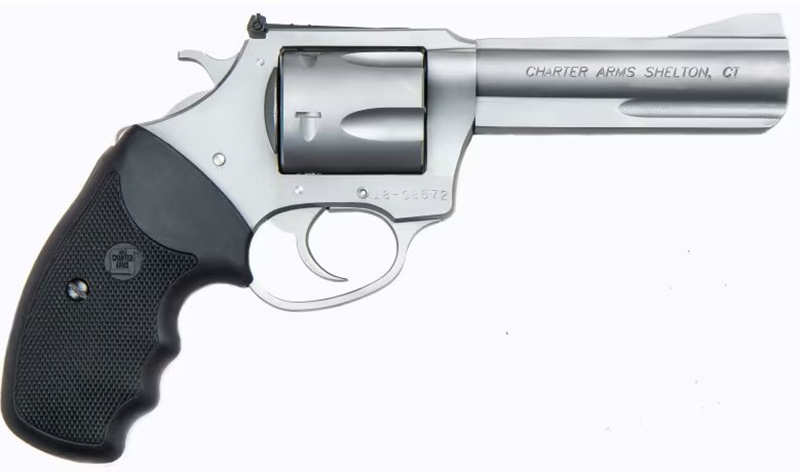 Charter Arms Target Undercover .38 Special 4.2" Barrel 6 Rounds Anodized Stainless Steel