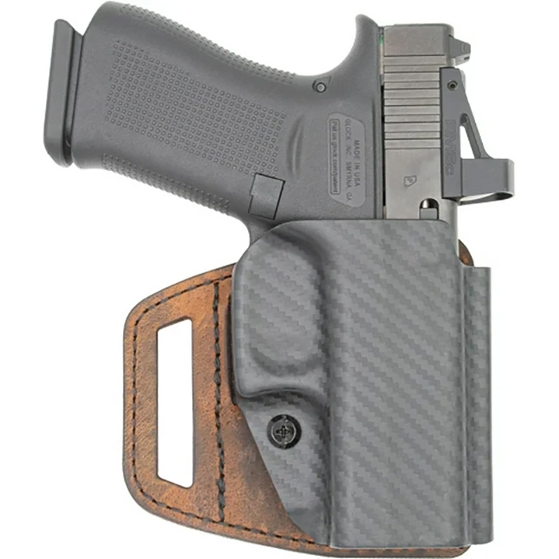 V-Slide Holster OWB Brn Sz Sig Sauer P320