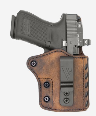 Covert Holster Hybrid IWB Poly/Brn Size 1 3.5"