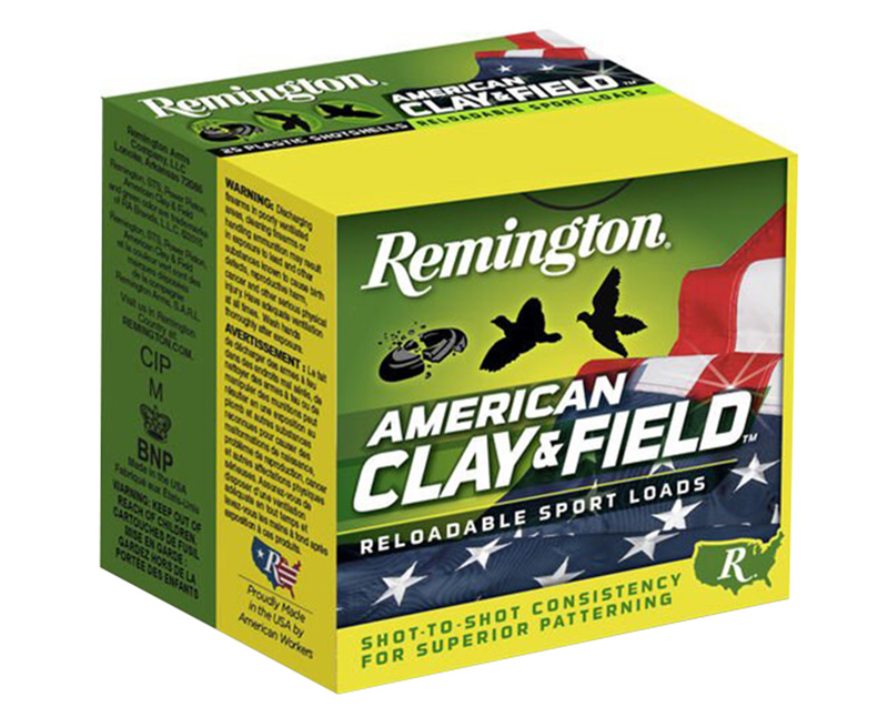 Remington American Clay & Field 12 Gauge 1oz #9 Shot 250 Rounds