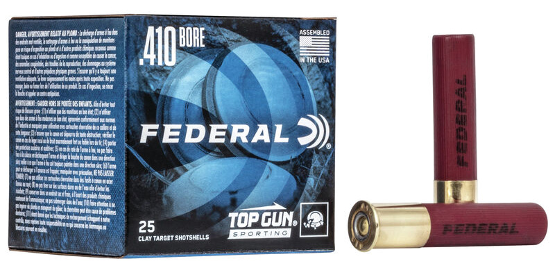 Federal Top Gun 410 Bore 2.75" #9 Shot 1/2 Ounce 25 Rounds