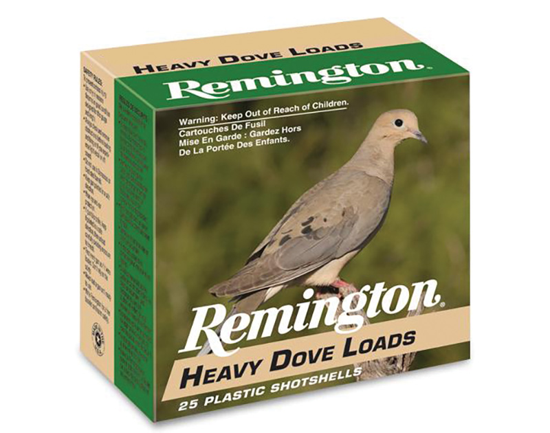 Remington Hvy Dove 12 Gauge 1.18 Ounce #7.5 Shot 25 Rounds