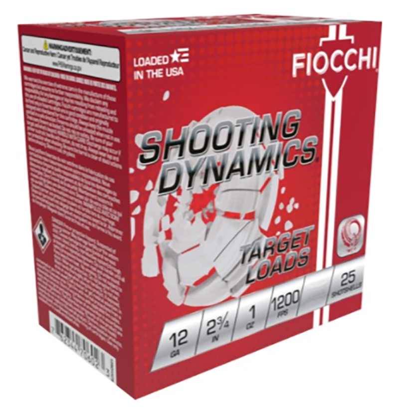 Fiocchi Shooting Dynamics 12 Gauge Shot 1 oz 25 Rounds