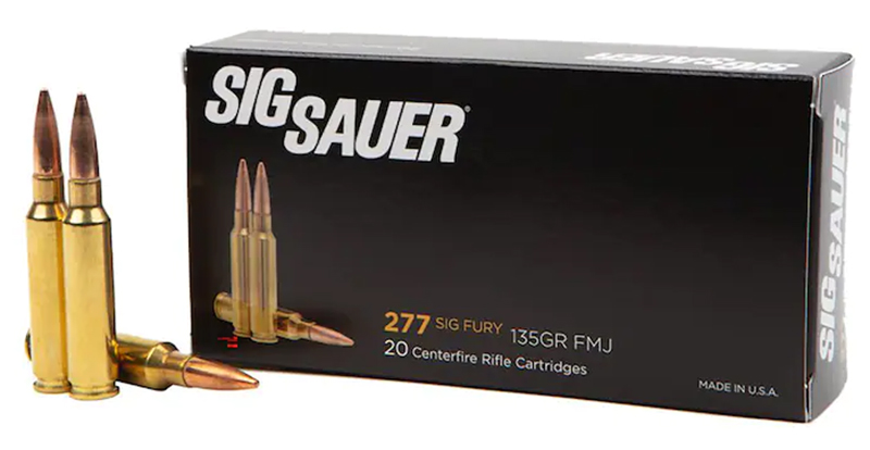 Sig Sauer Elite Ball Hunting 277 Sig Fury 135 Grain 20 Rounds