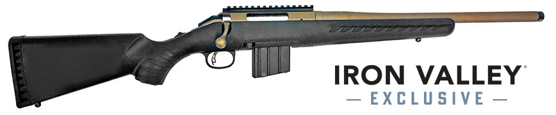 Ruger American Ranch 350 Legend 16.38 Inch 5 Rounds Burnt Bronze Rifle