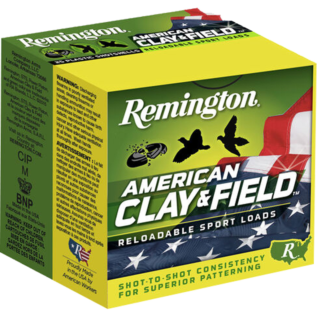 Remington American Clay & Field 410 Bore 1/2 Ounce #8 Shot 25 Rounds