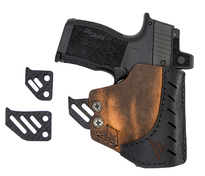 Pocket Holster w/Kydex Hook,Brown Size 4