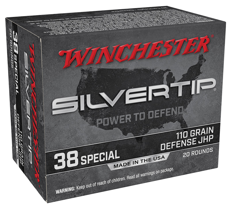 Winchester 38 Special Silvertip Hollow Point 110 Grain 20 Rounds