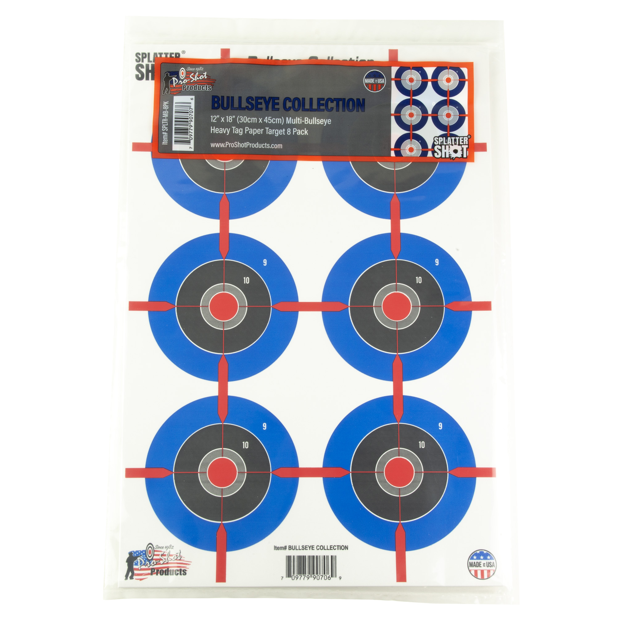 PROSHOT SPLTR MB 12X18 TP 8PK