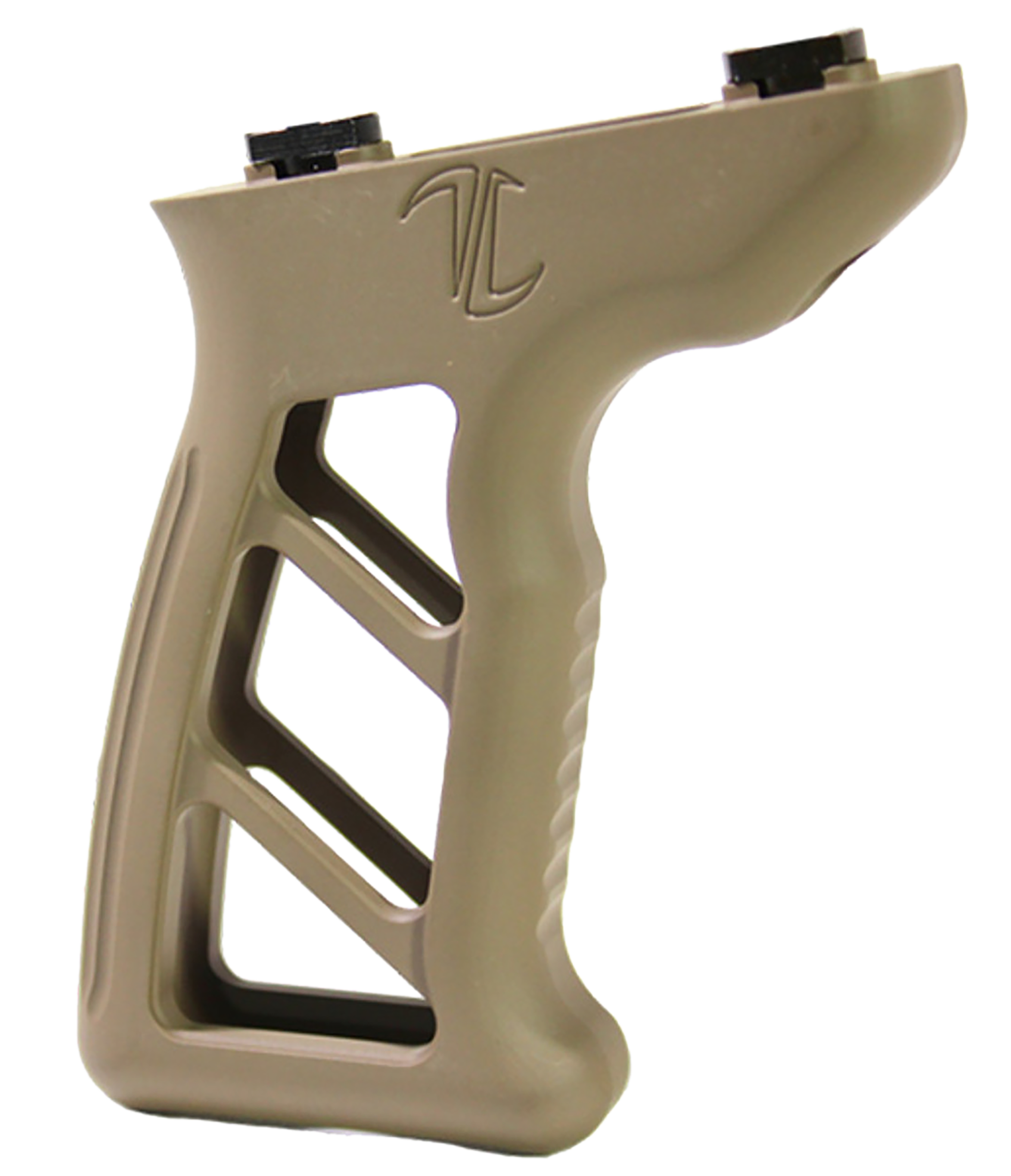 Timber Creek Outdoors Enforcer Vertical Foregrip Flat Dark Earth Billet Aluminum KeyMod