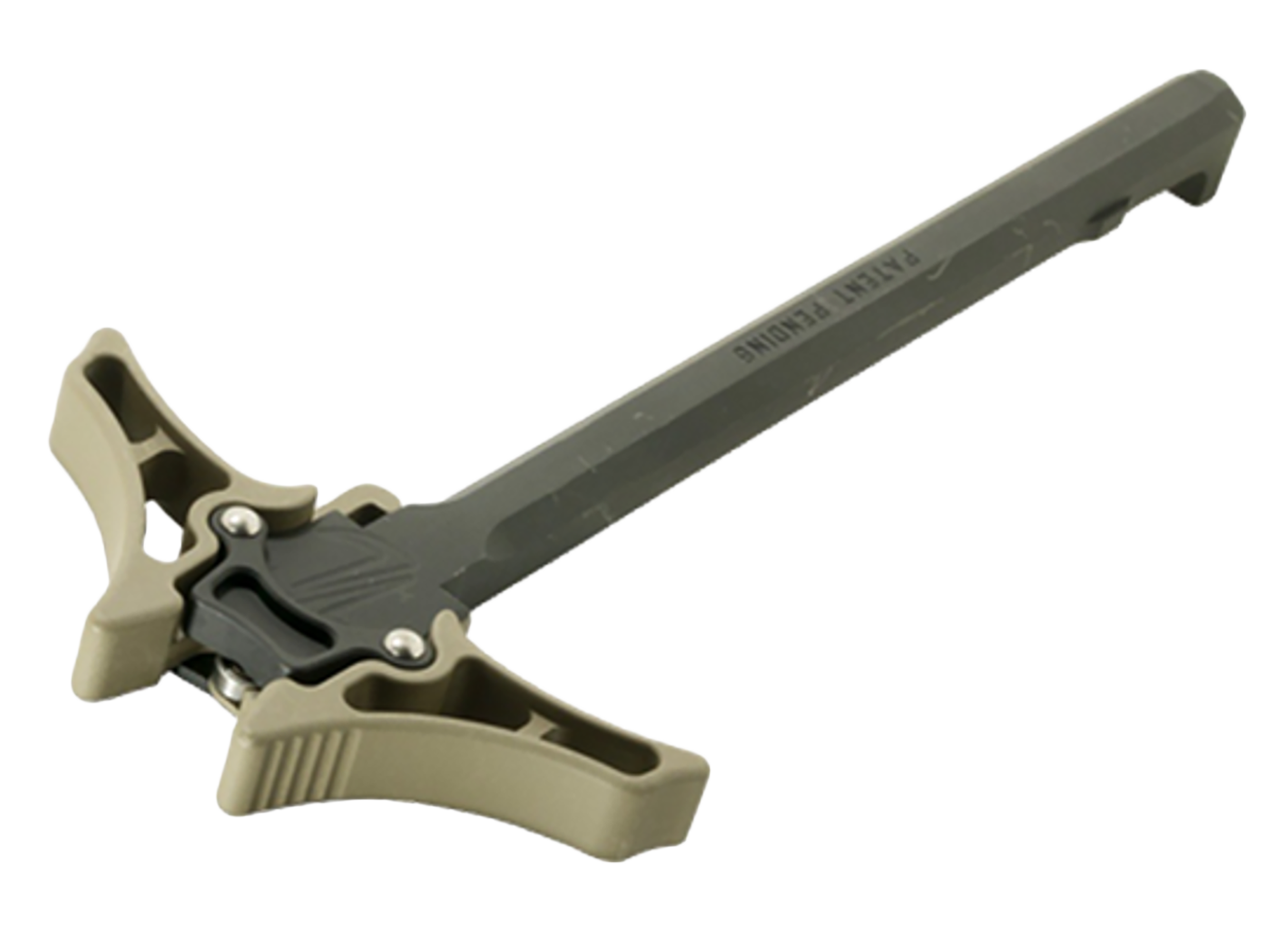 Timber Creek Outdoors Enforcer Ar10 Ambidextrous Charging Handle Billet Aluminum Flat Dark Earth