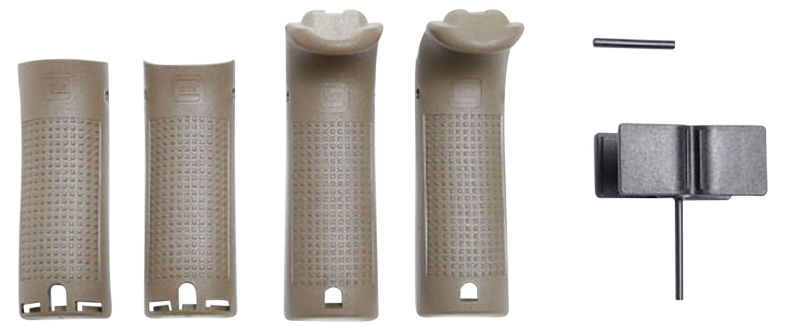 Glock 30870 Backstrap Beavertail Set Dark Earth Handgun Grip Parts