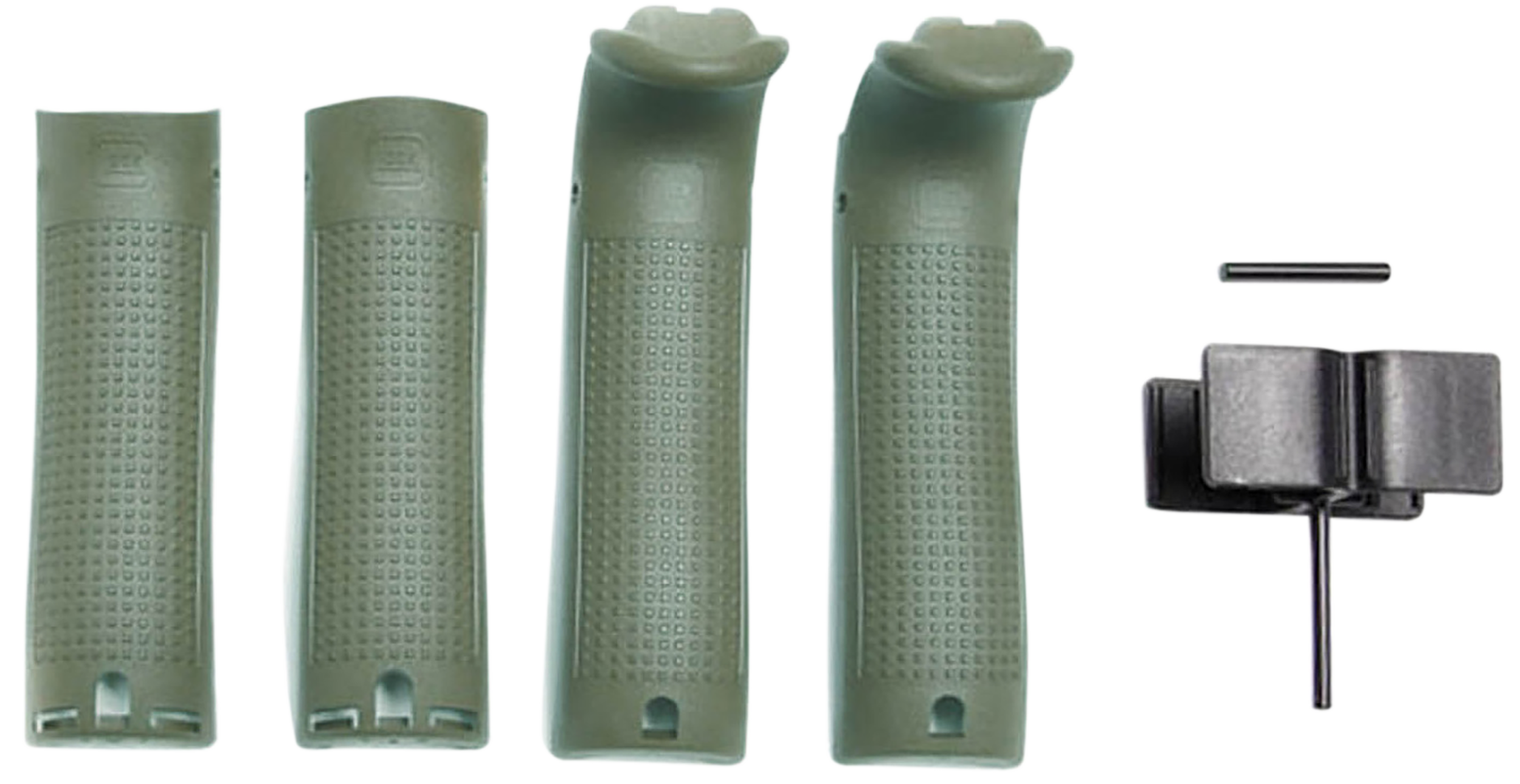 Glock 39840 Backstrap Beavertail Set Gray