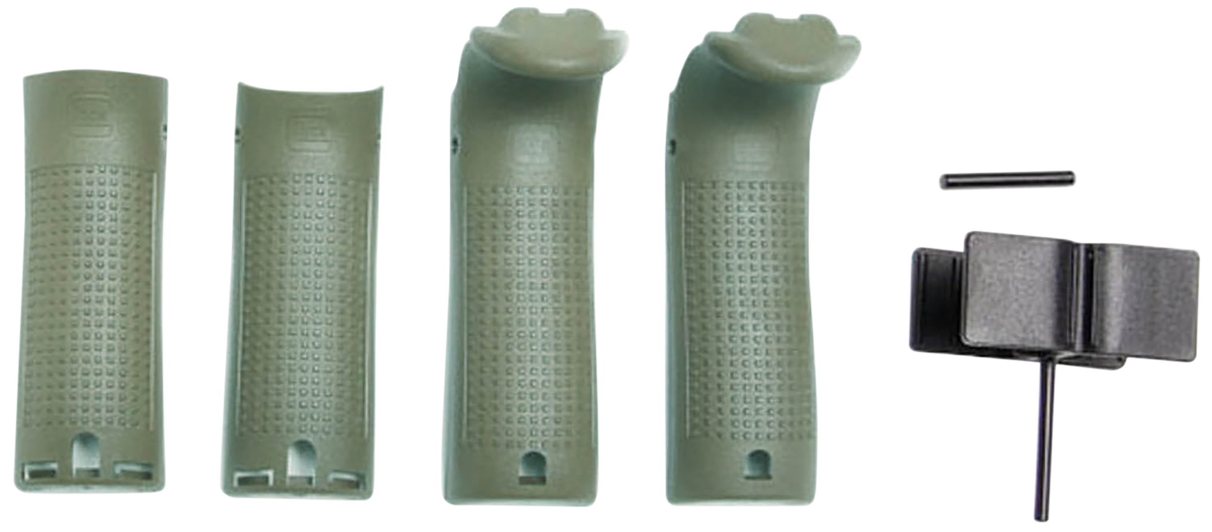 Glock 39841 Backstrap Beavertail Set Battlefield Green
