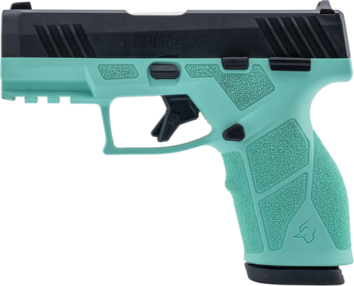 Taurus GX2 Pistol 9mm 3.38 in 13 Rounds Cyan Frame