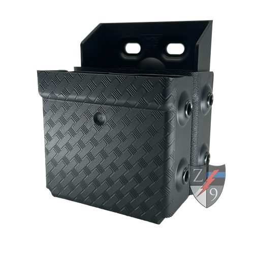 Zero9 Double Cuff Case / ASP - Z9-4004-BW-MLK