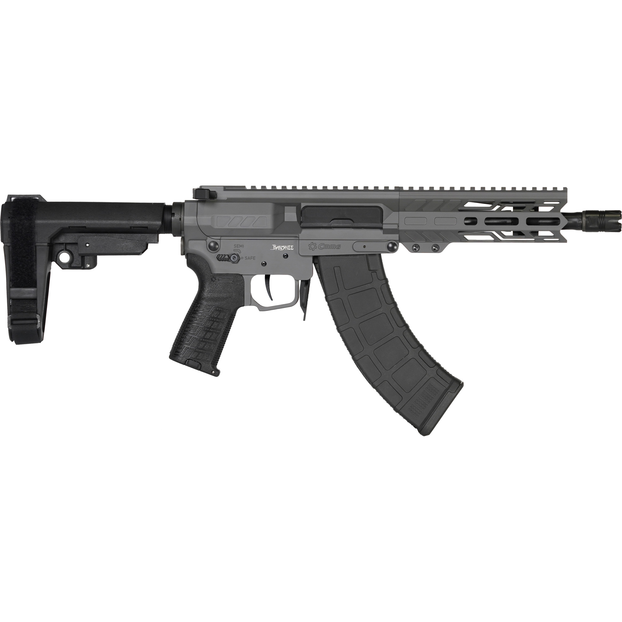 CMMG Banshee Mk47 7.62x39mm Tungsten Semi Auto Pistol