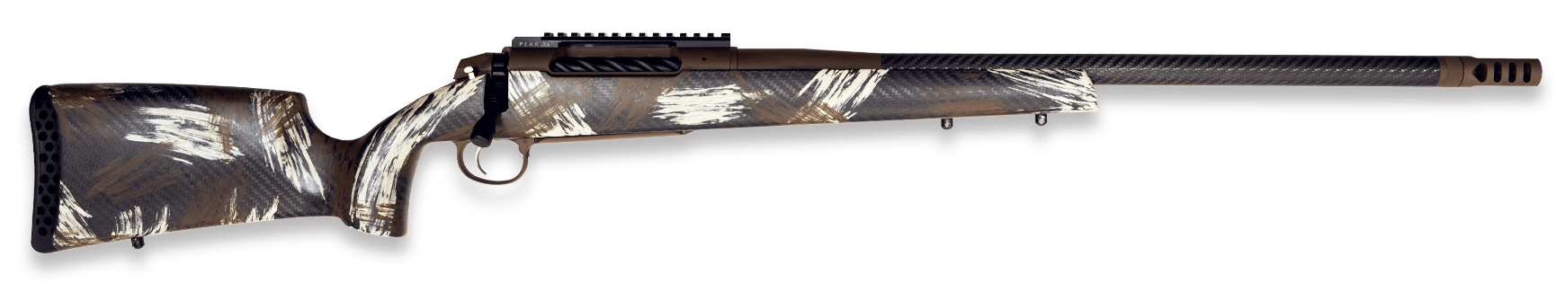 Weatherby 307 Alpine CT 6.5 Creedmoor 22 in Chocolate Brown Cerakote