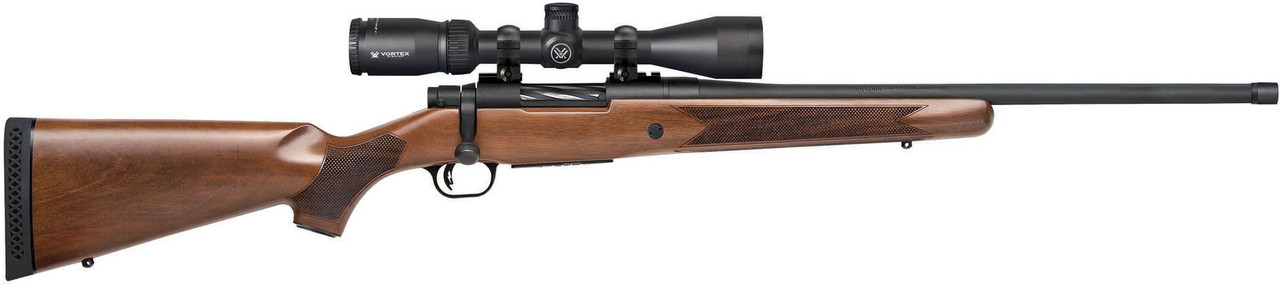 Mossberg Patriot Vortex Scope Rifle 450 Bushmaster 20 Inch 4 Walnut Blued