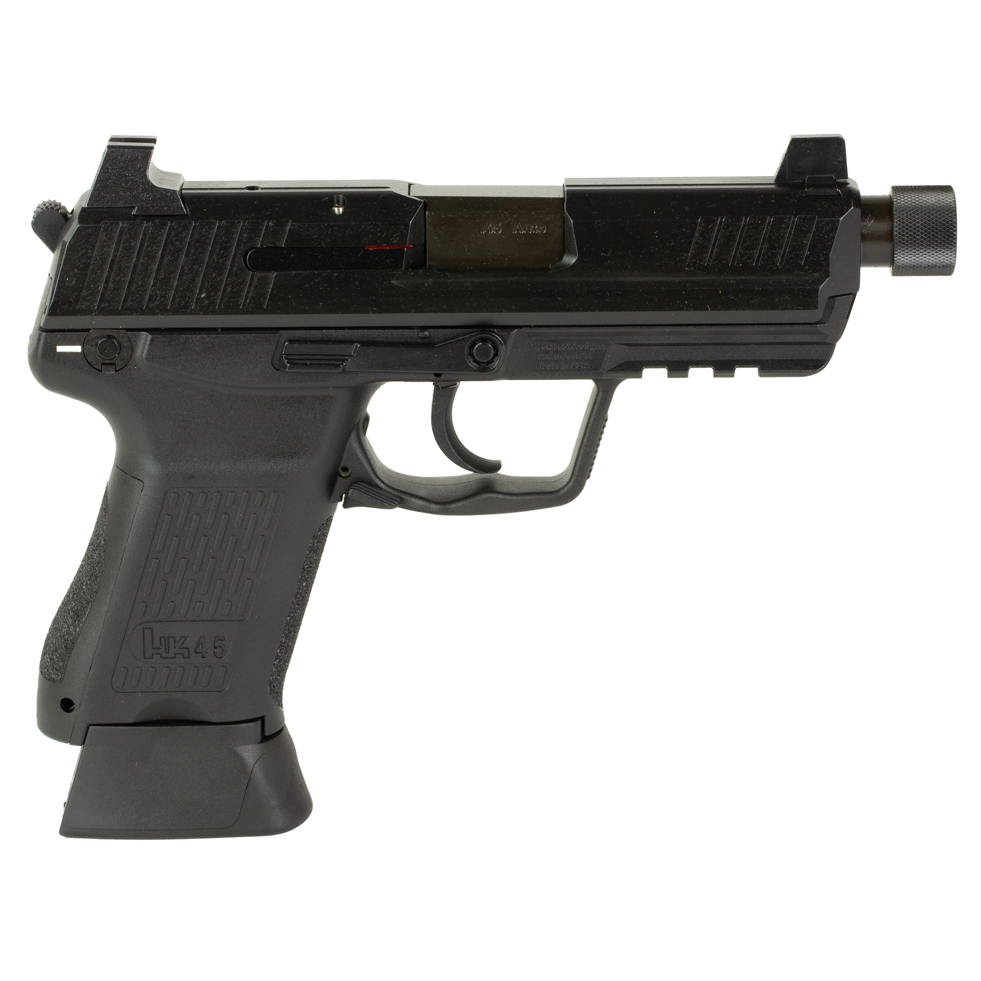 Heckler & Koch HK45 Compact Tactical 45 ACP 4.5in Barrel 8 Rounds Safety Night Sights