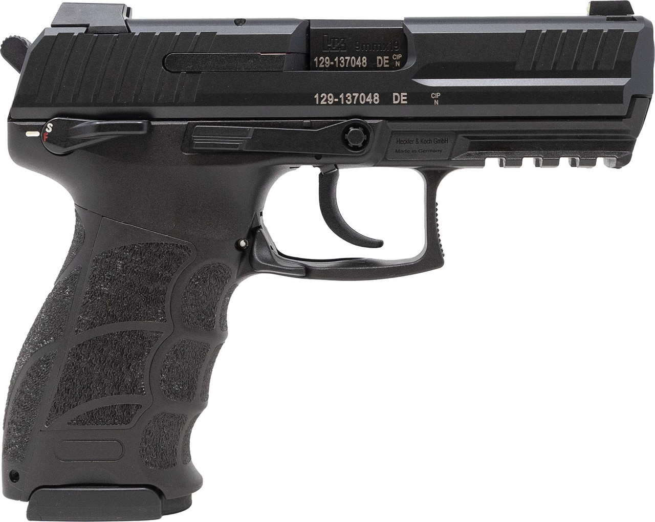 Heckler & Koch P30S V3 9mm 3.85 in Barrel 15 Rounds Polymer Frame Night Sights