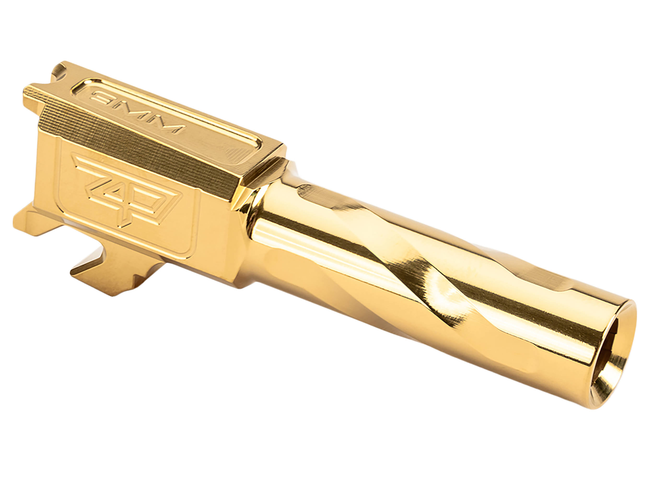 Zaffiri Precision ZP.HCBG Springfield Hellcat Gold 416R Barrel Tin Finish