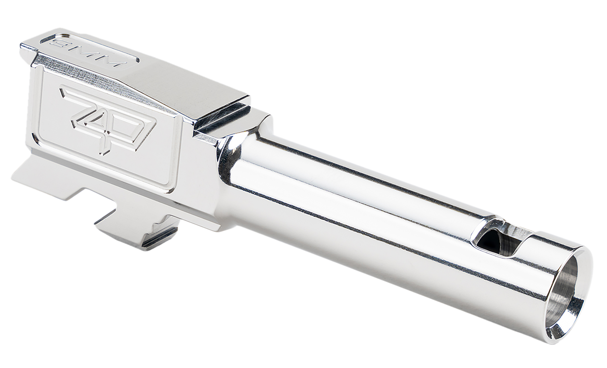 Zaffiri Precision ZP.43BCPSS Glock 43 43x Stainless Blowhole Compensator Slide