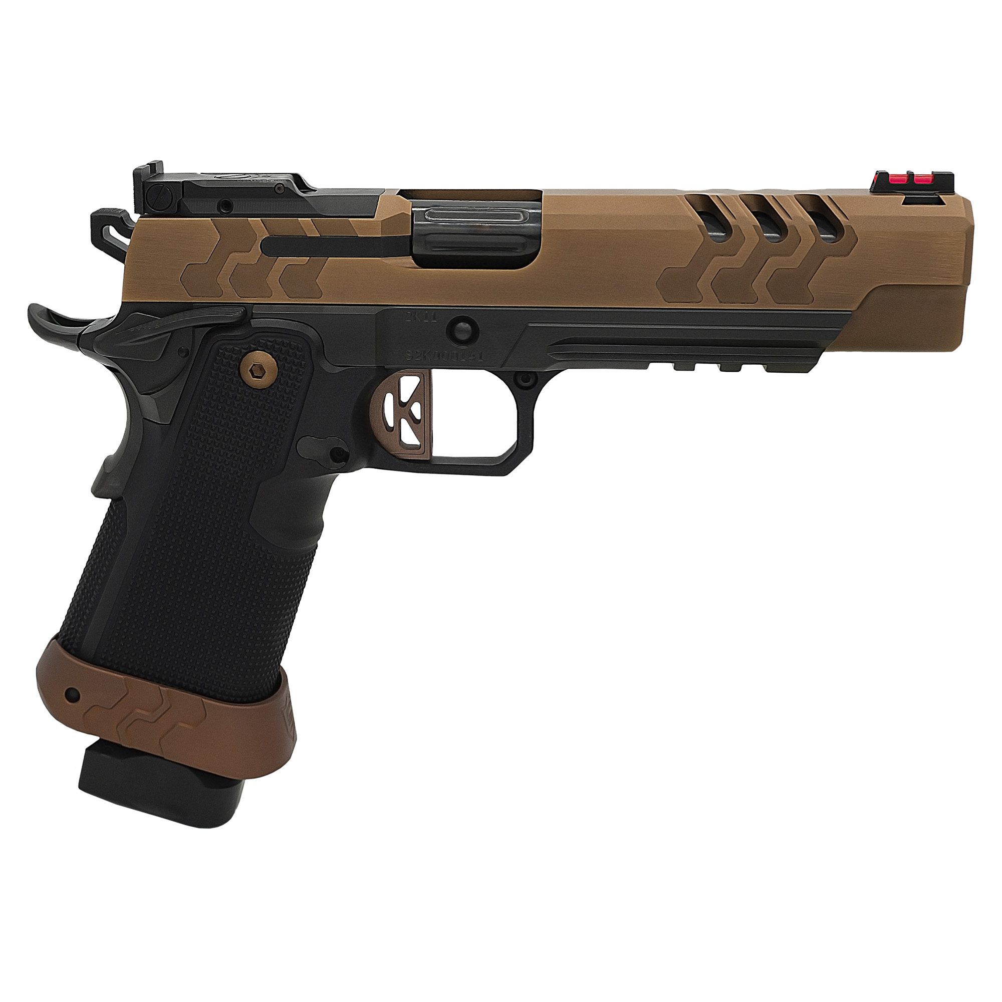 Kimber 2K11 Target Pistol 45 ACP 5 in Coyote PVD Optic Ready 13 rd