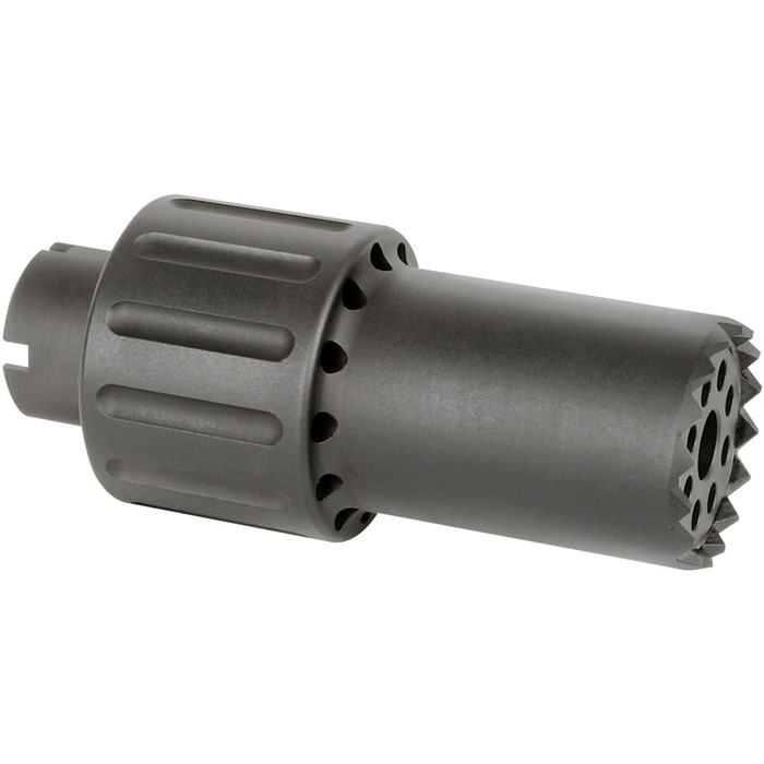 Midwest Industries Alpha Blast Diverter 24mm 6061 Aluminum Steel Construction