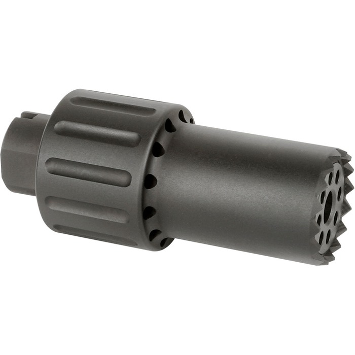 Midwest Industries Alpha Blast Diverter M14x1lh 6061 Aluminum Steel