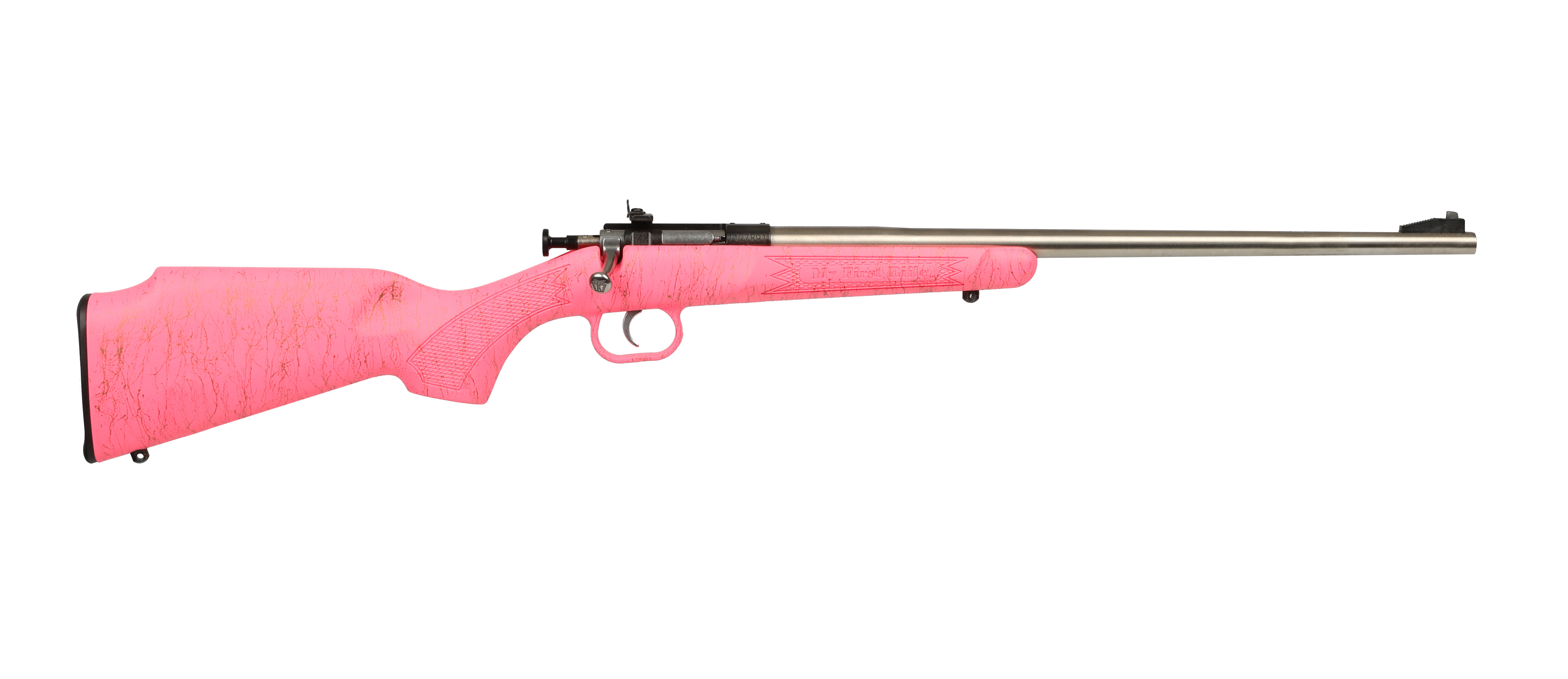 Keystone Sporting Arms Crickett 22LR Single Shot Pink/Gold Web